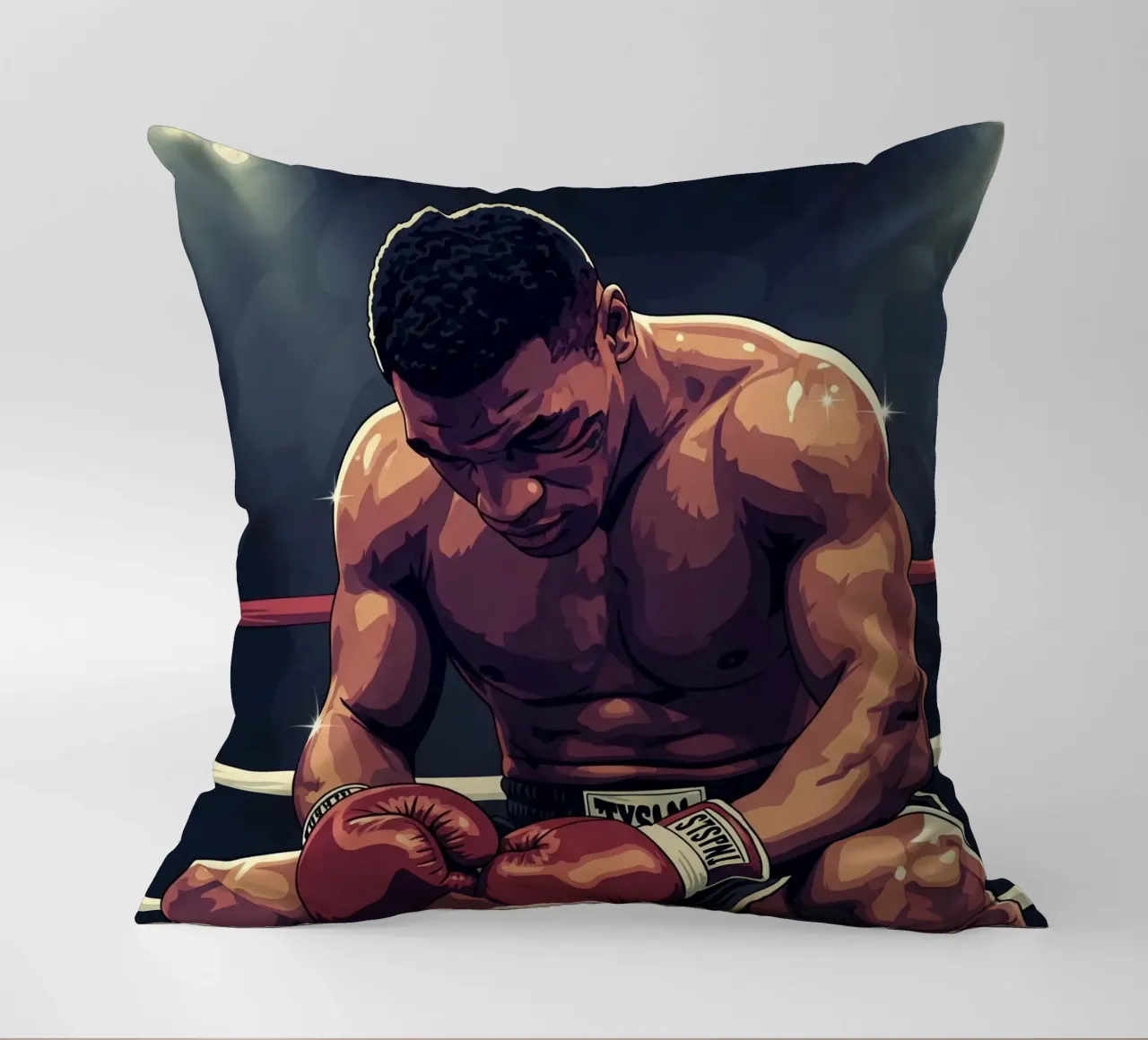 Mike Tyson the Legend cuscino da Lembayung art