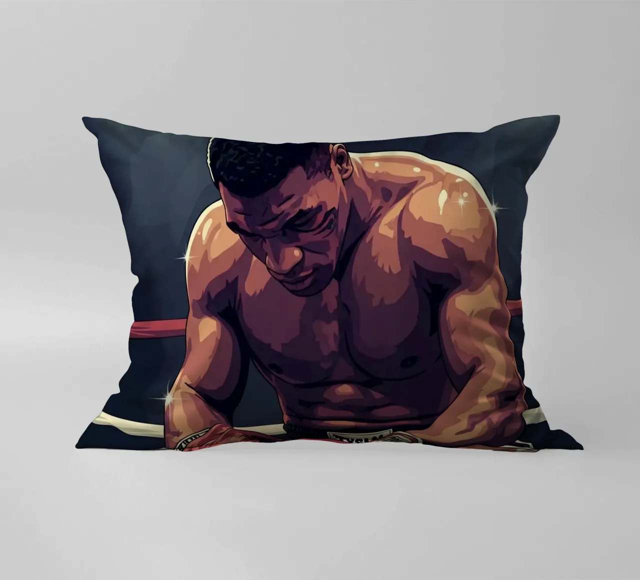 Mike Tyson the Legend cuscino da Lembayung art