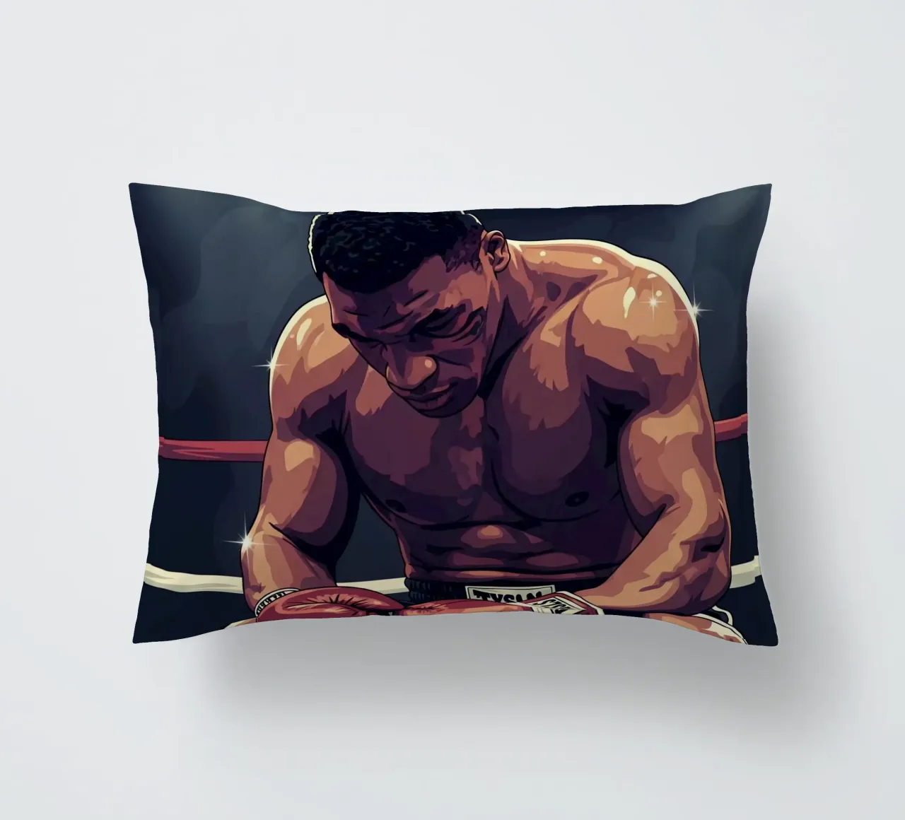 Mike Tyson the Legend cuscino da Lembayung art