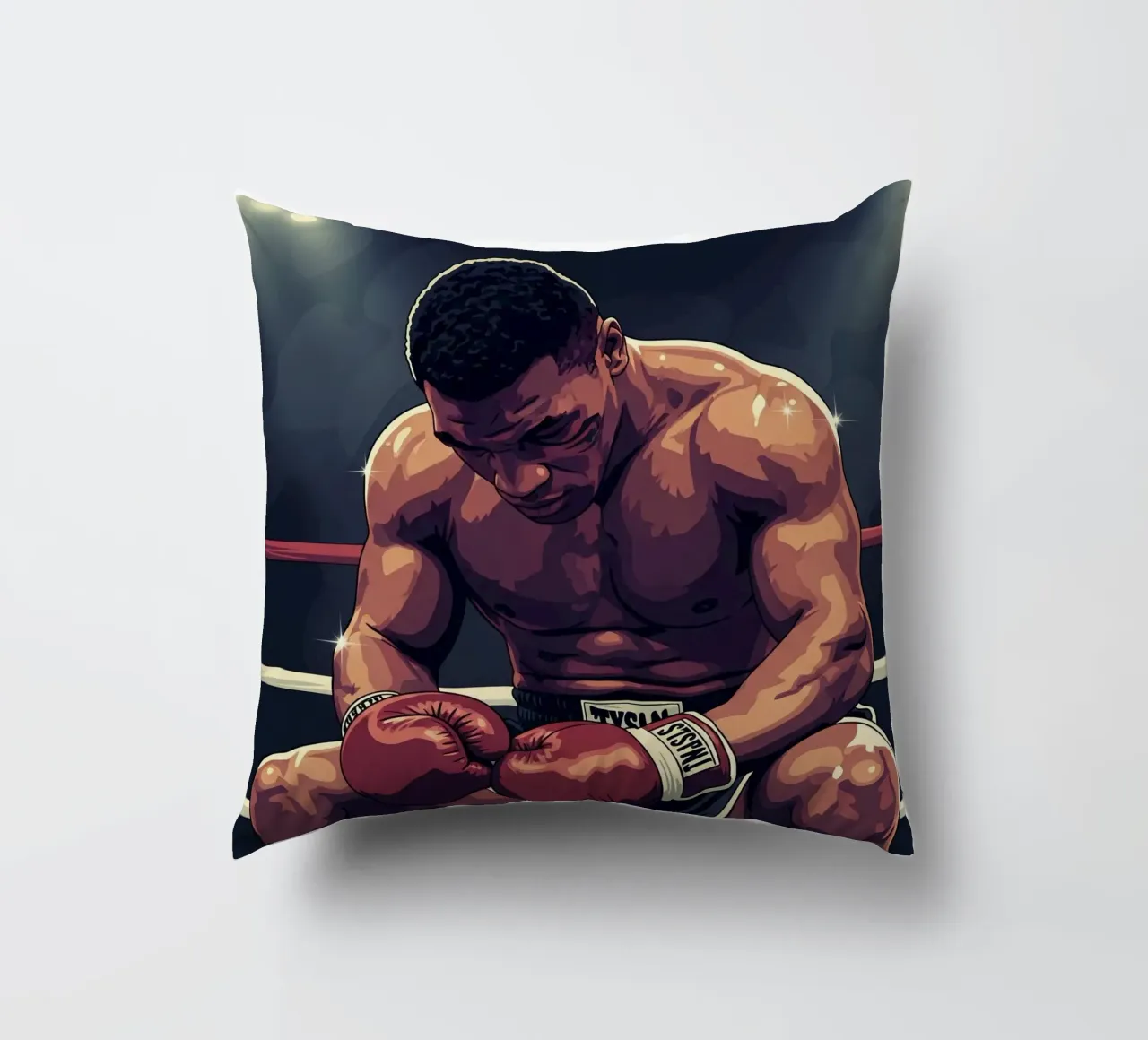 Mike Tyson the Legend cuscino da Lembayung art