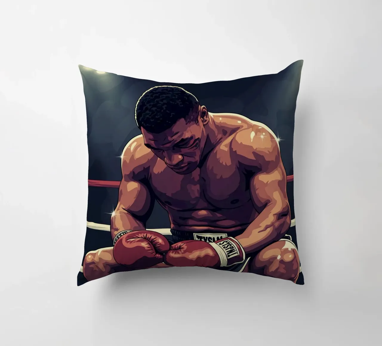 Mike Tyson the Legend cuscino da Lembayung art