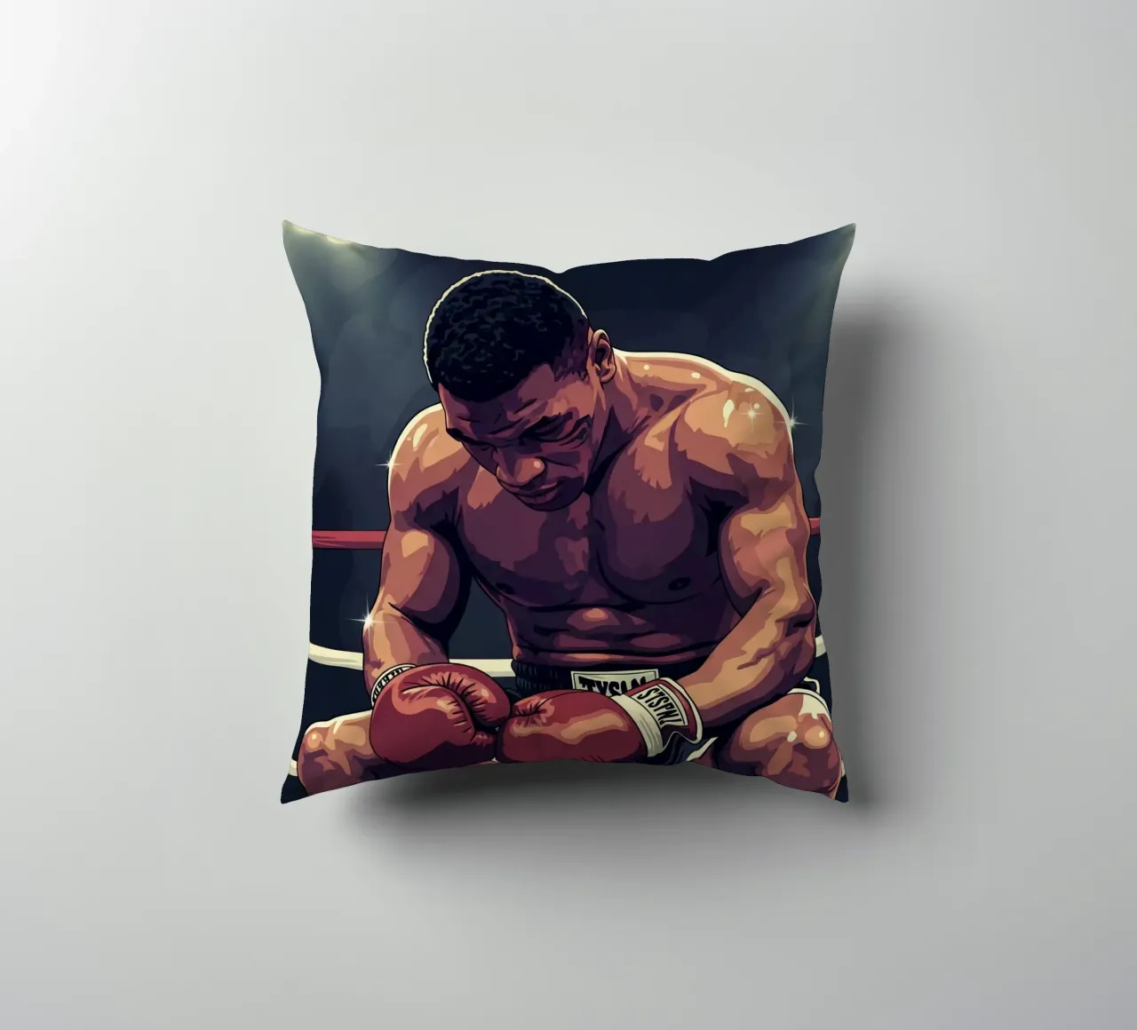 Mike Tyson the Legend cuscino da Lembayung art