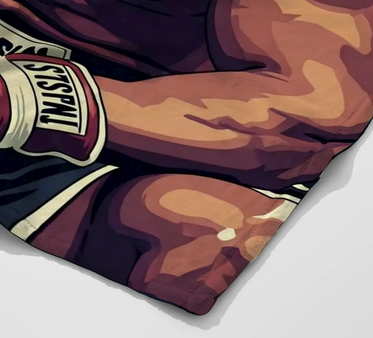 Mike Tyson the Legend coperta in pile da Lembayung art