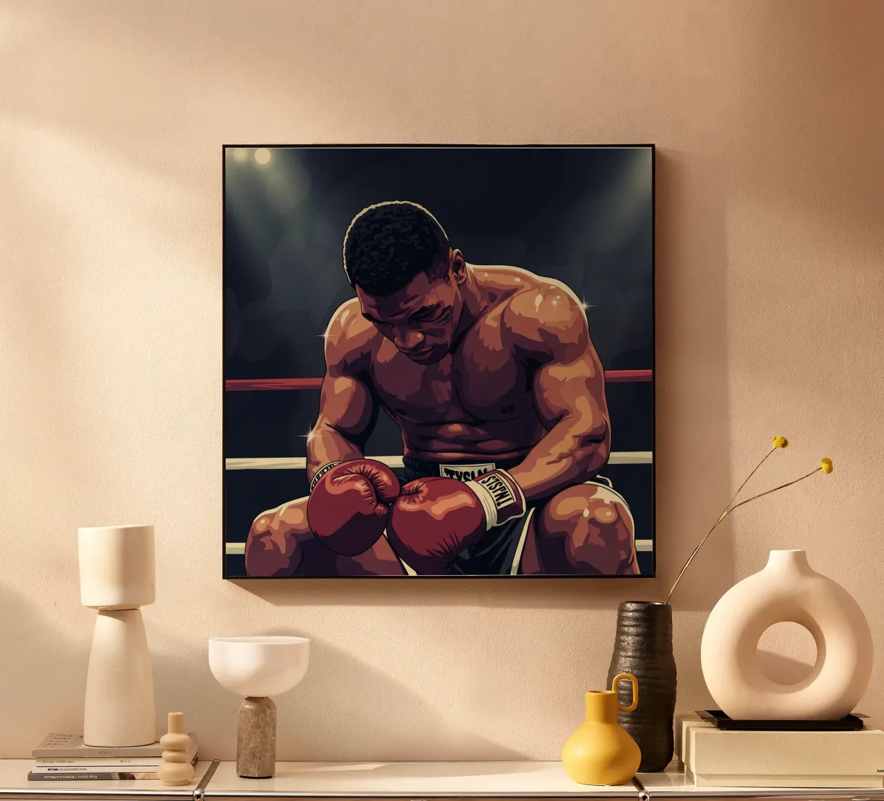 Mike Tyson the Legend alluminio dibond da Lembayung art