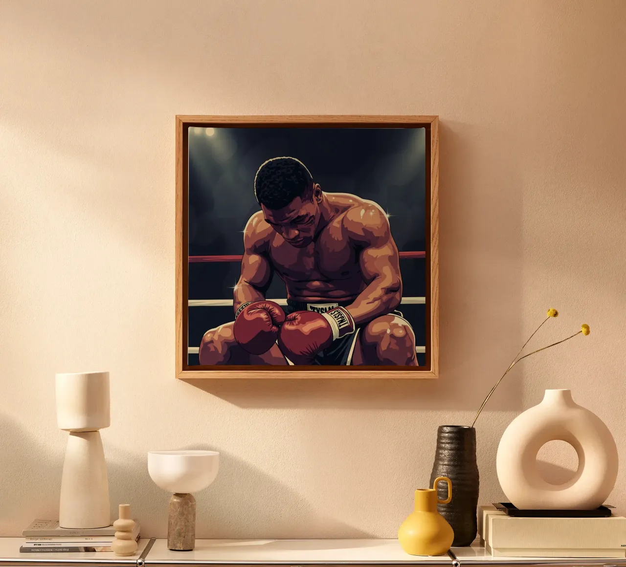 Mike Tyson the Legend tela da Lembayung art