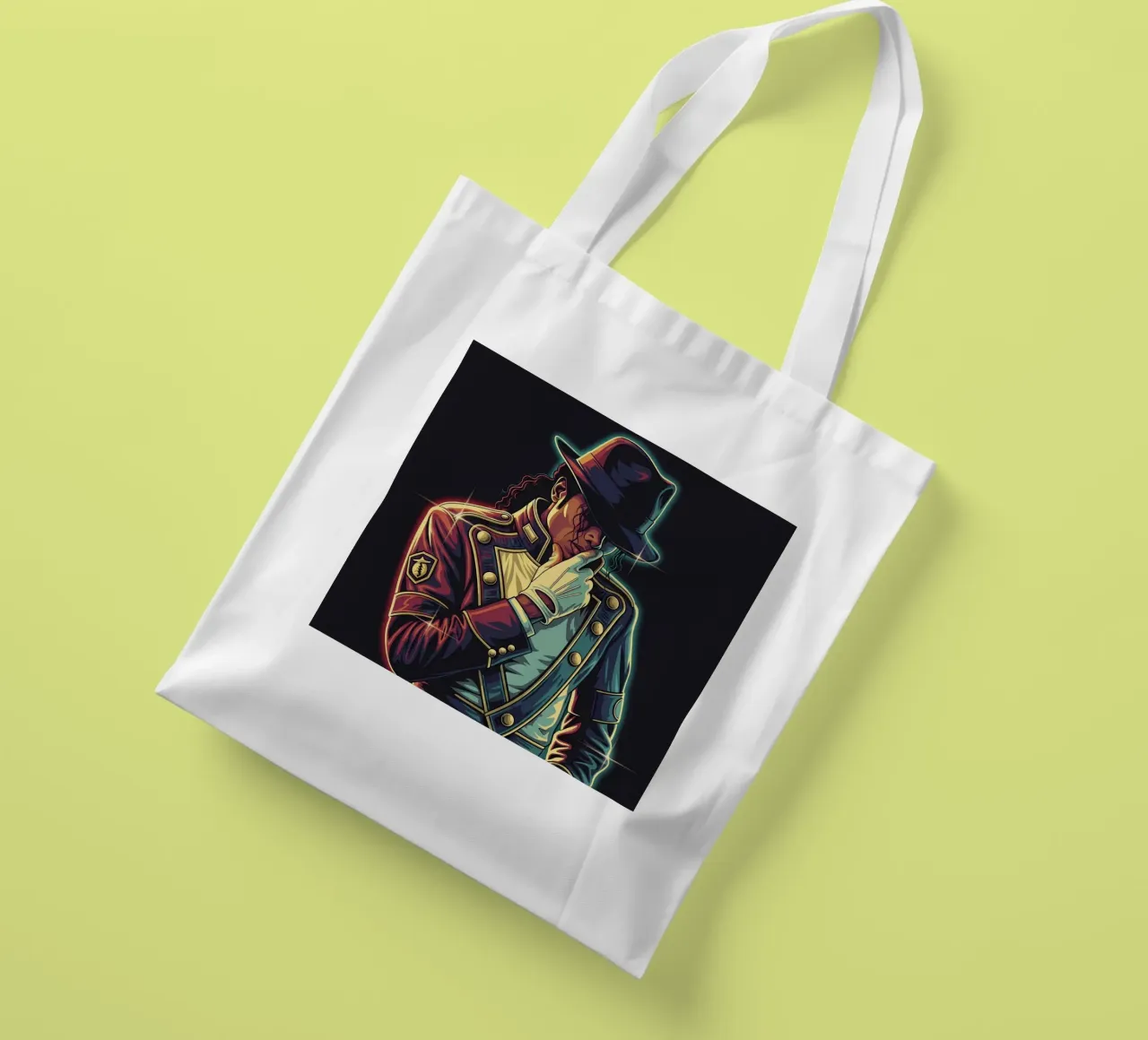 Michael Jackson style borsa in juta da Lembayung art