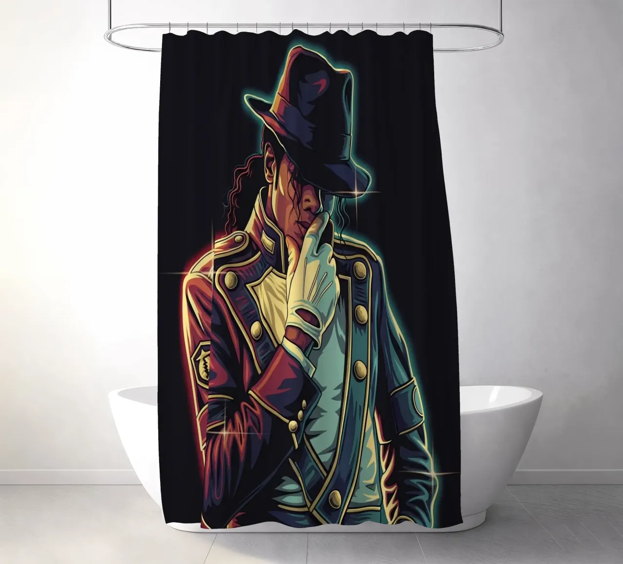 Michael Jackson style tenda da doccia da Lembayung art