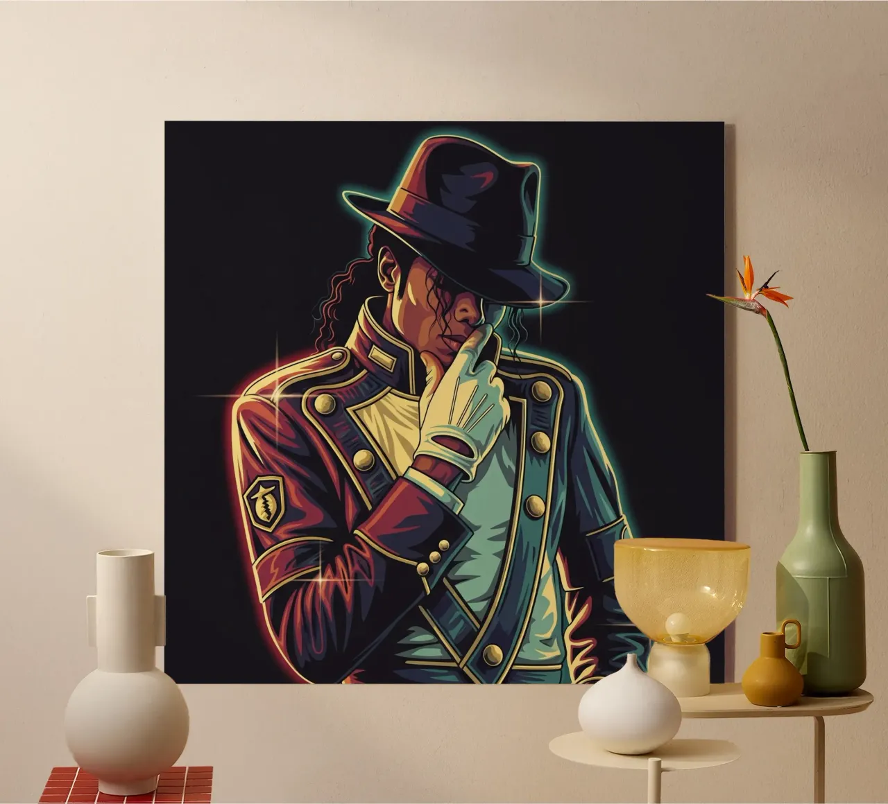 Michael Jackson style plexiglass da Lembayung art