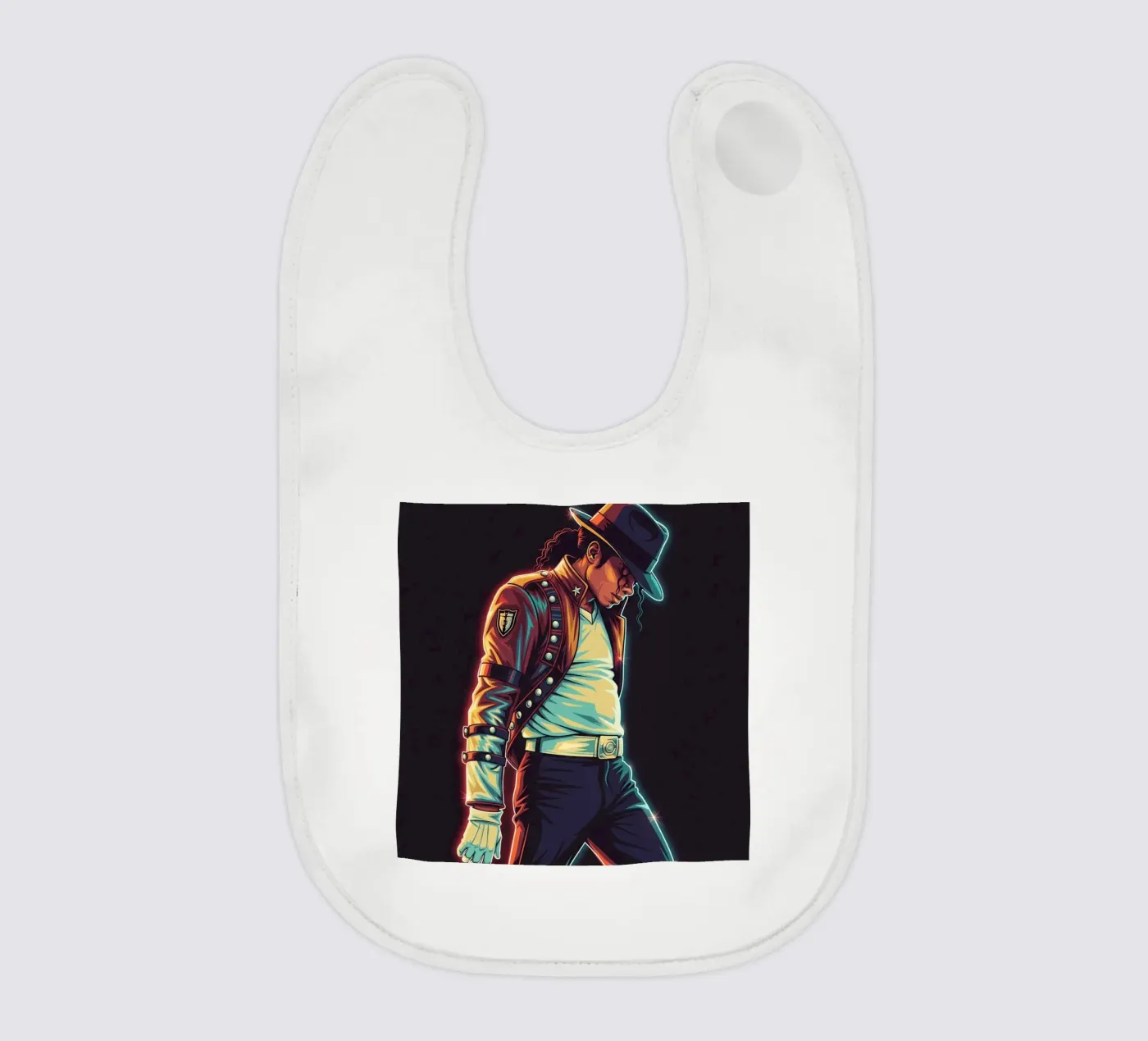 Michael Jackson iconic style bavaglino da Lembayung art