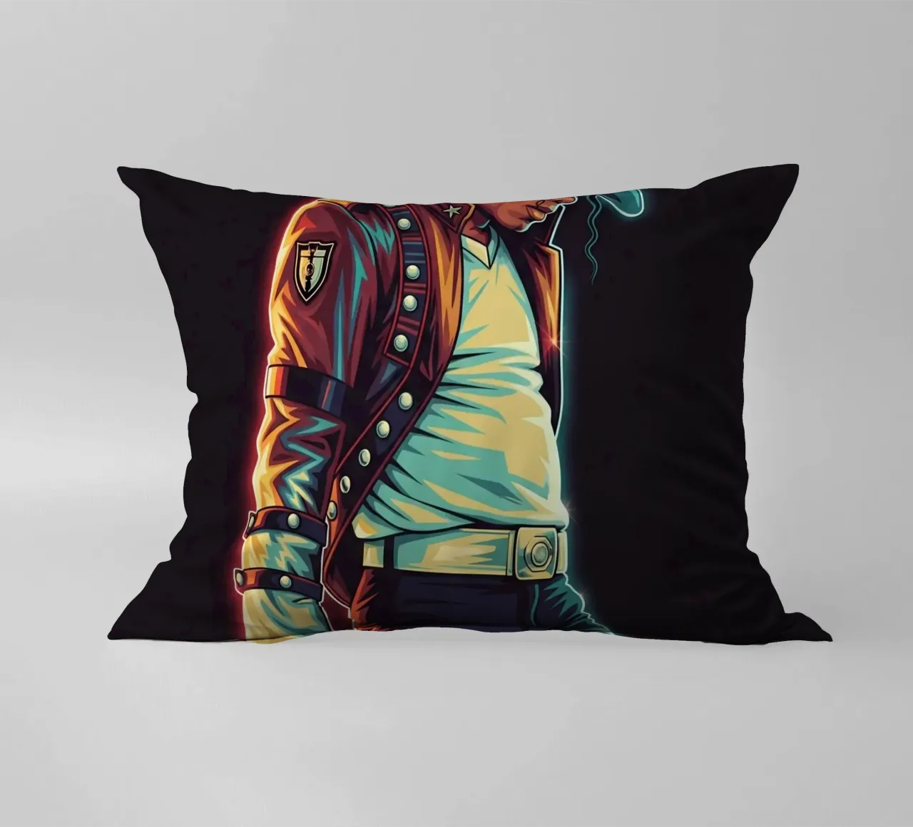 Michael Jackson iconic style cuscino da Lembayung art