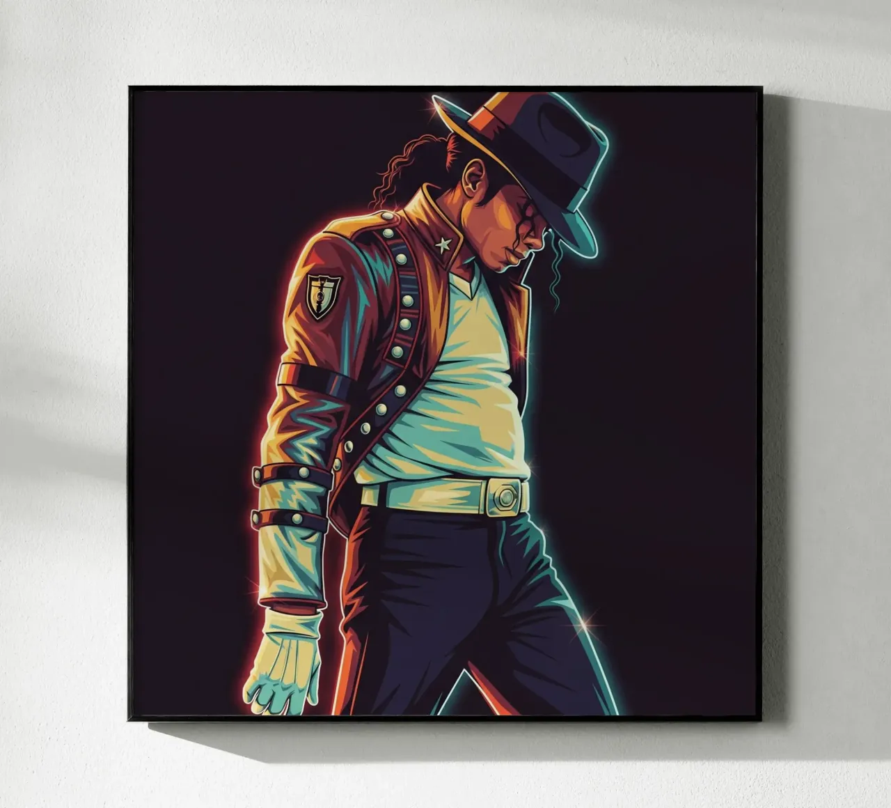 Michael Jackson iconic style plexiglass da Lembayung art