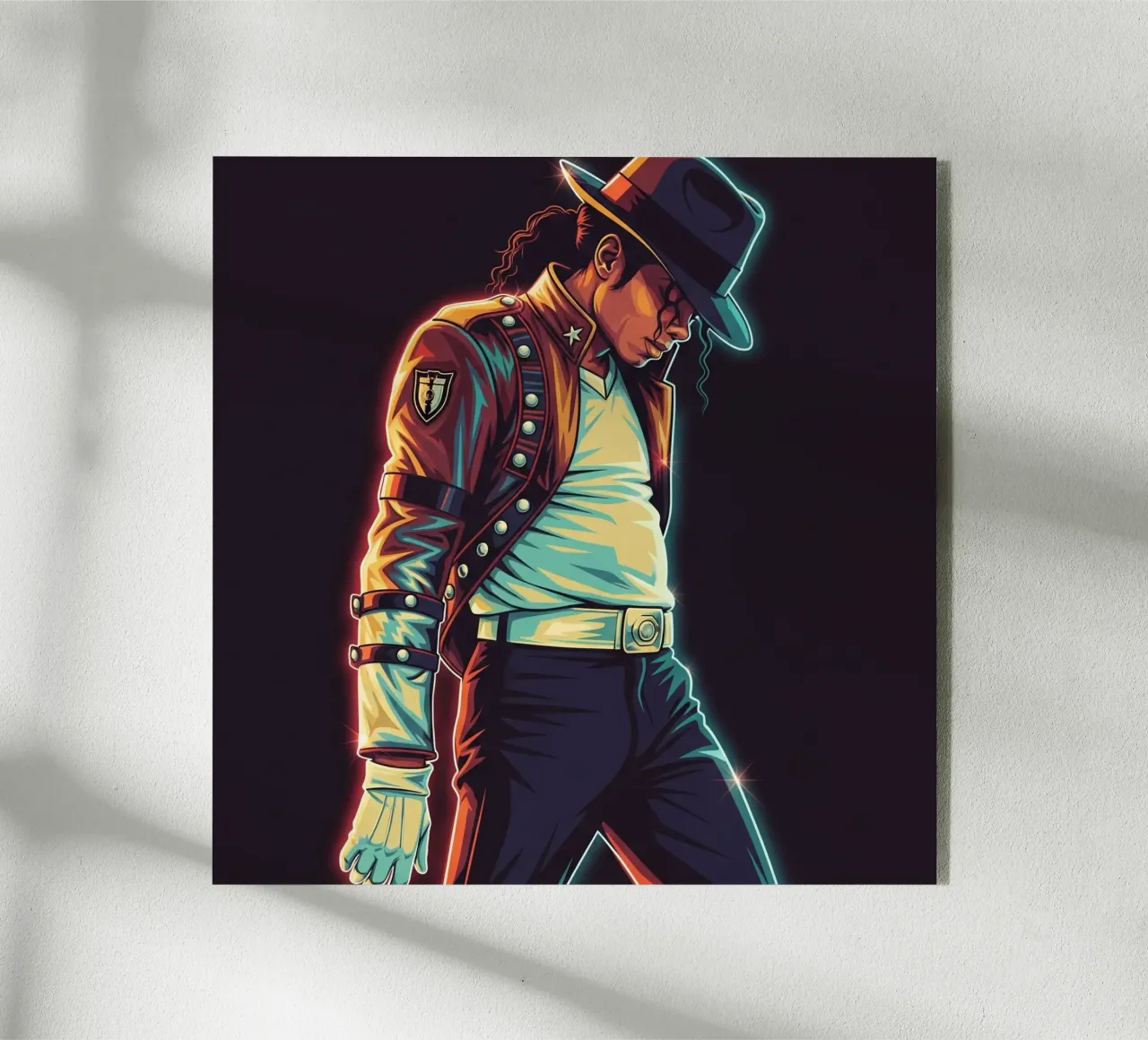 Michael Jackson iconic style plexiglass da Lembayung art