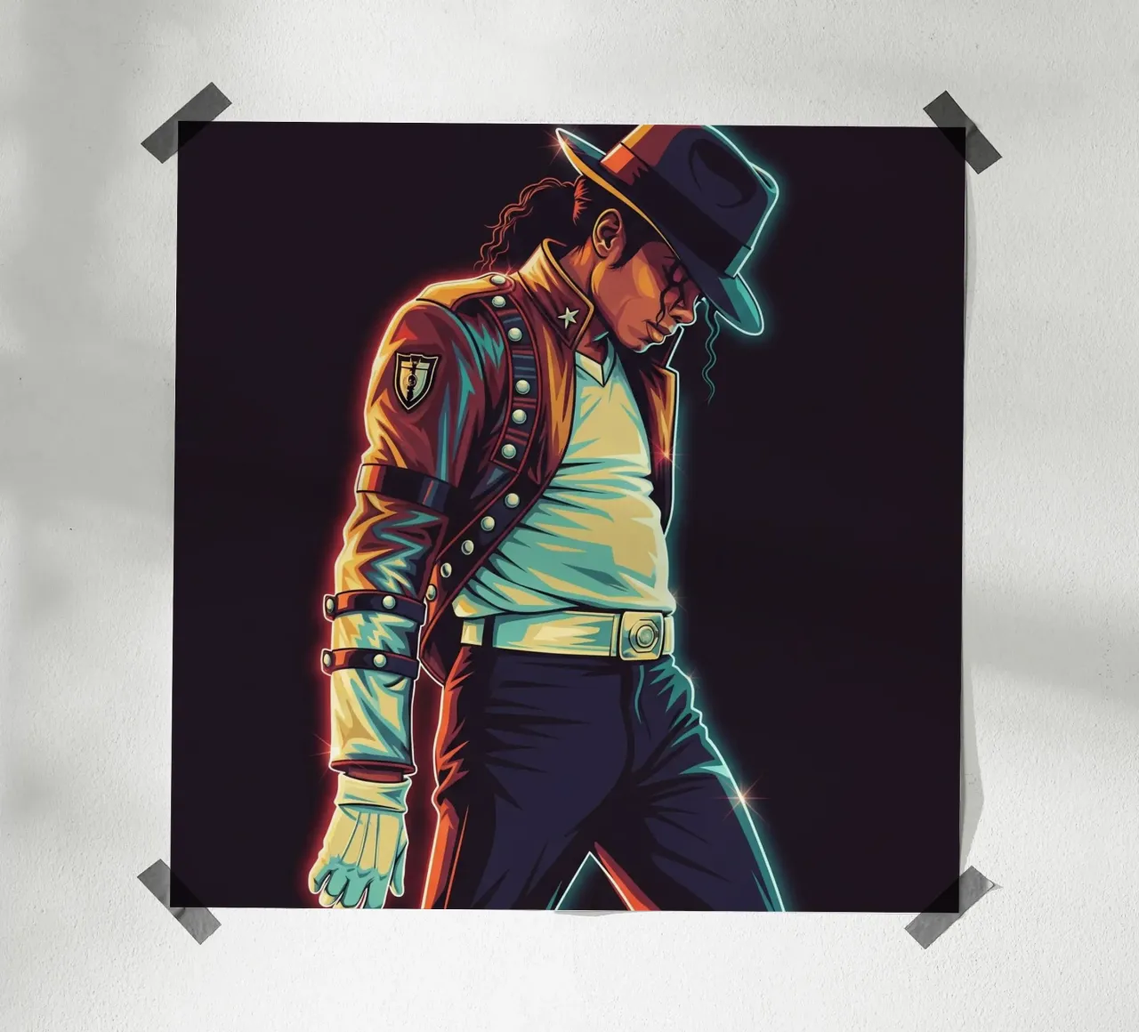Michael Jackson iconic style carta hahnemühle da Lembayung art