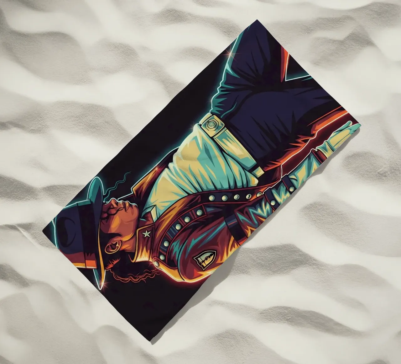 Michael Jackson iconic style telo mare da Lembayung art