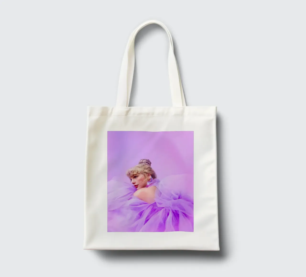 Taylor Swift Purple borsa in juta da Musadad Shop