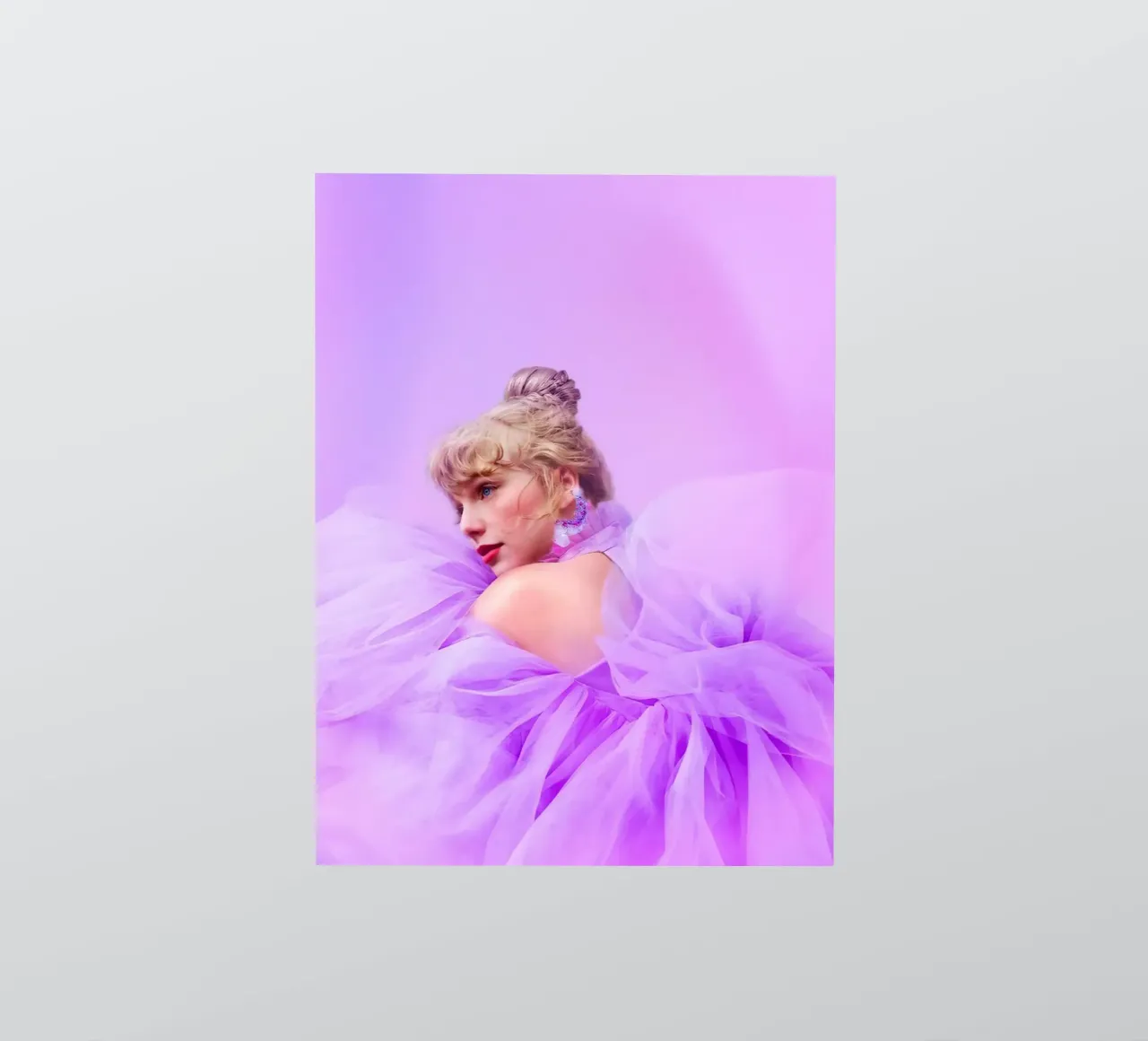 Taylor Swift Purple sticker by Musadad Shop
