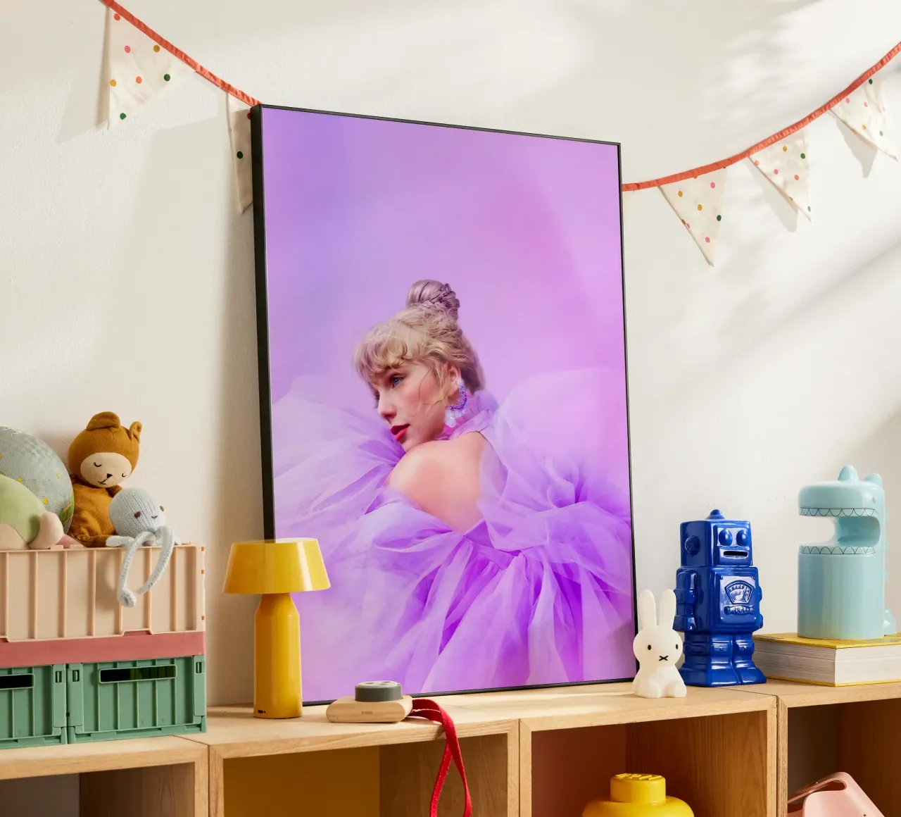 Taylor Swift Purple alluminio dibond da Musadad Shop