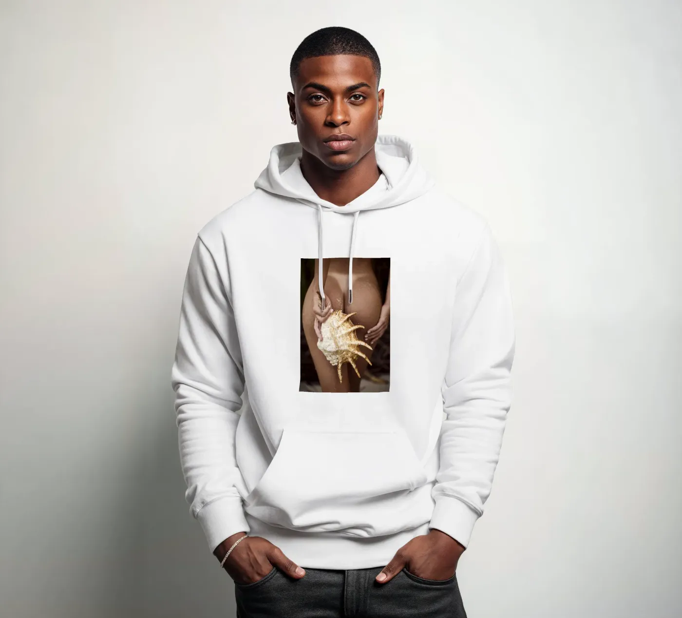 Seashell hoodie by Marie Bärsch