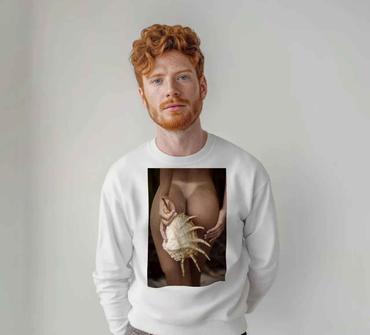 Seashell felpa da Marie Bärsch