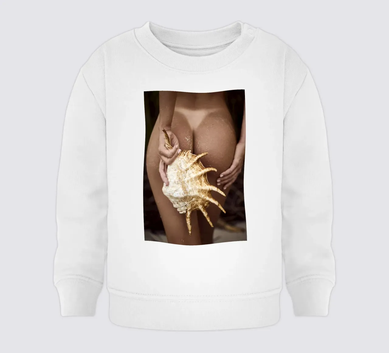 Seashell felpa neonato da Marie Bärsch