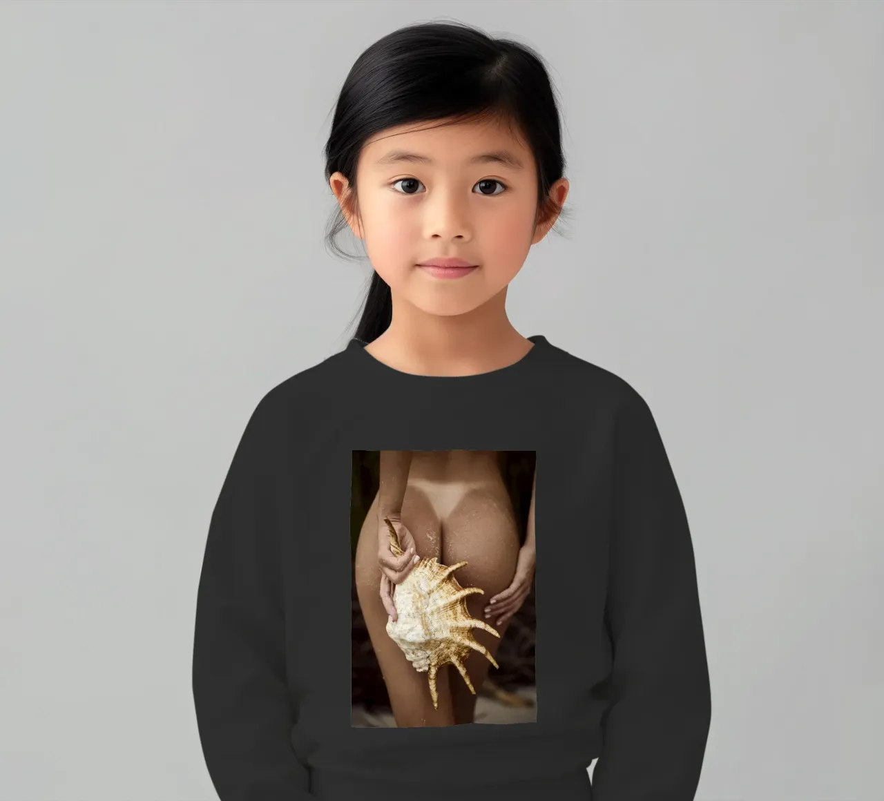 Seashell felpa bambino da Marie Bärsch