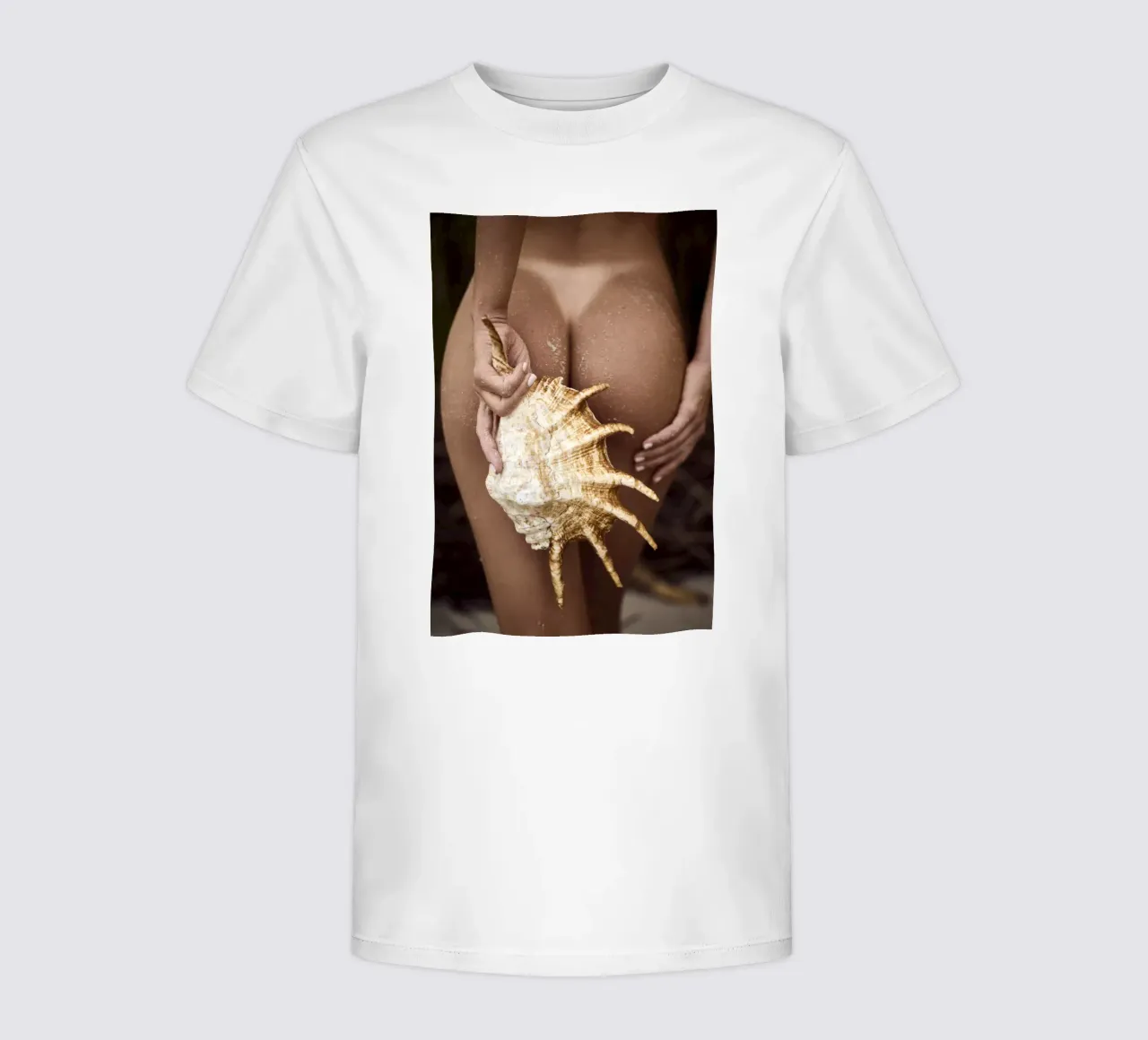 Seashell kinder t-shirt van Marie Bärsch
