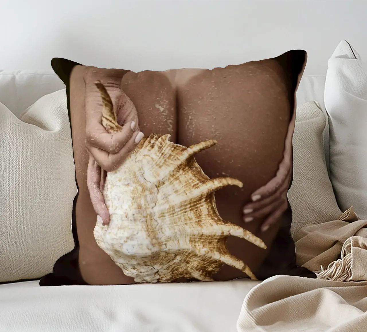Seashell cuscino da Marie Bärsch