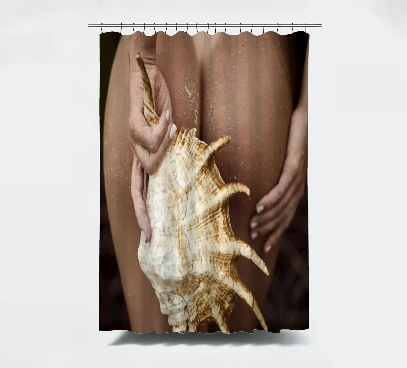 Seashell douchegordijn van Marie Bärsch