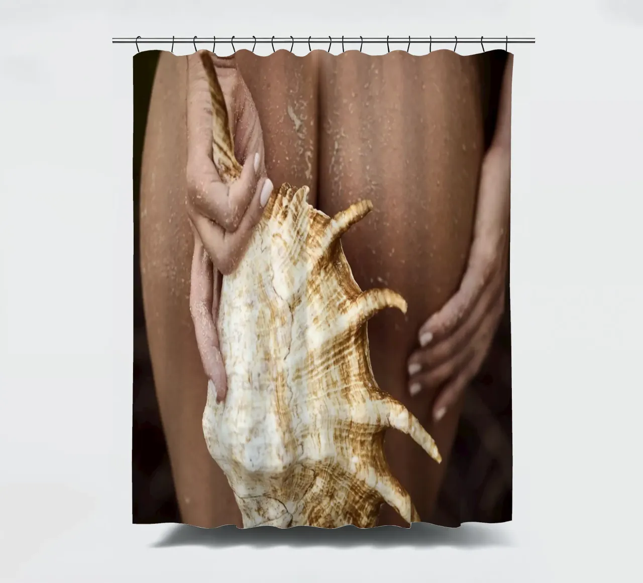 Seashell douchegordijn van Marie Bärsch