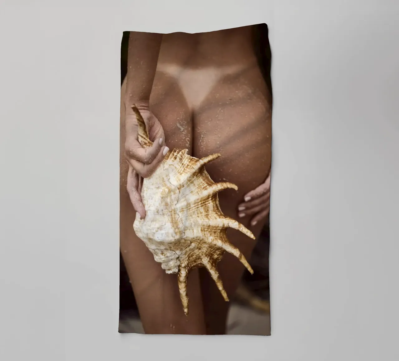 Seashell badhanddoek van Marie Bärsch