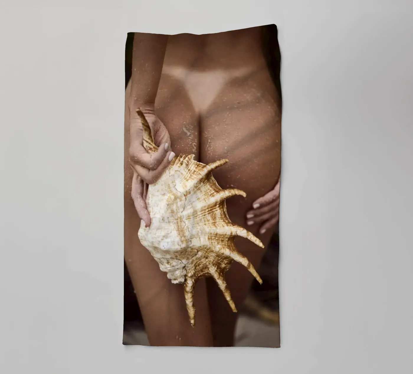 Seashell badhanddoek van Marie Bärsch