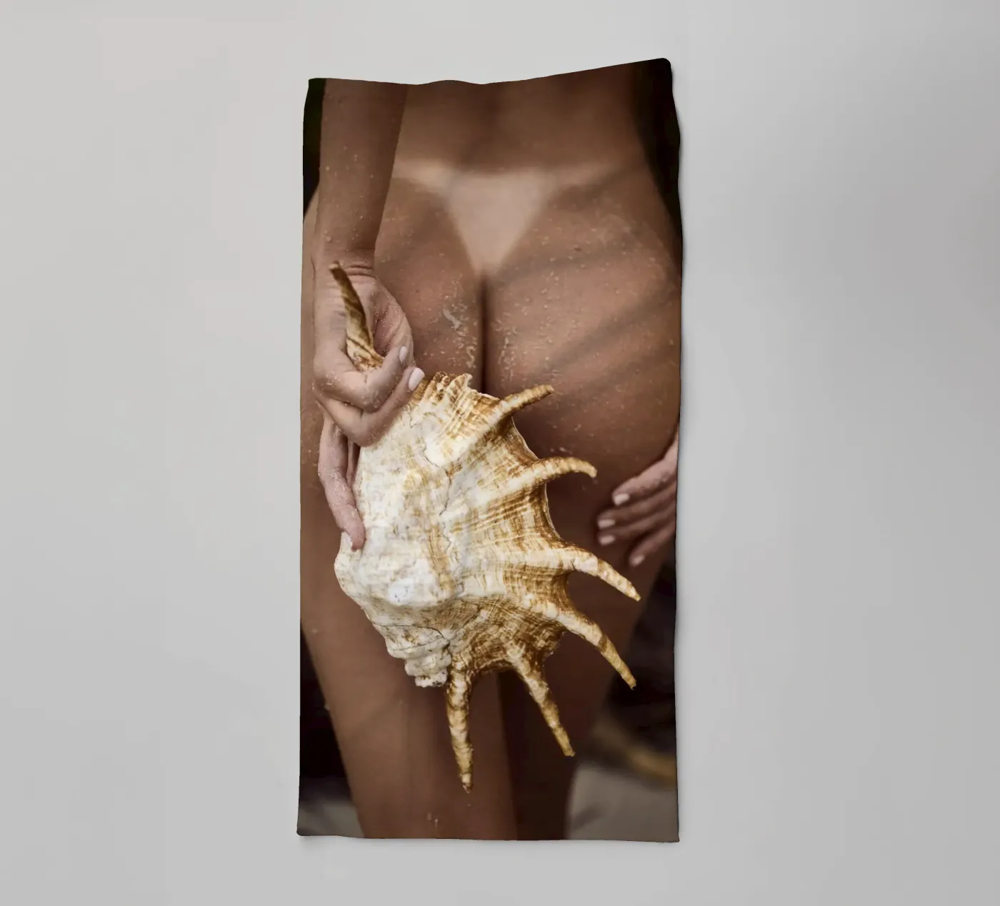 Seashell badhanddoek van Marie Bärsch