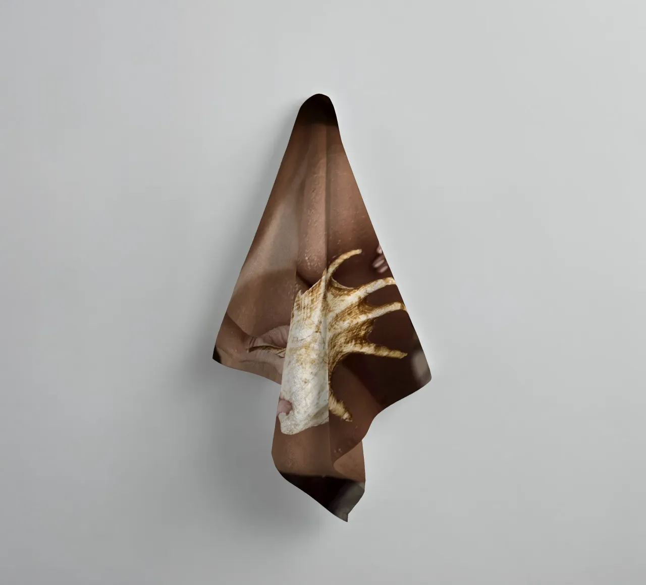 Seashell badhanddoek van Marie Bärsch