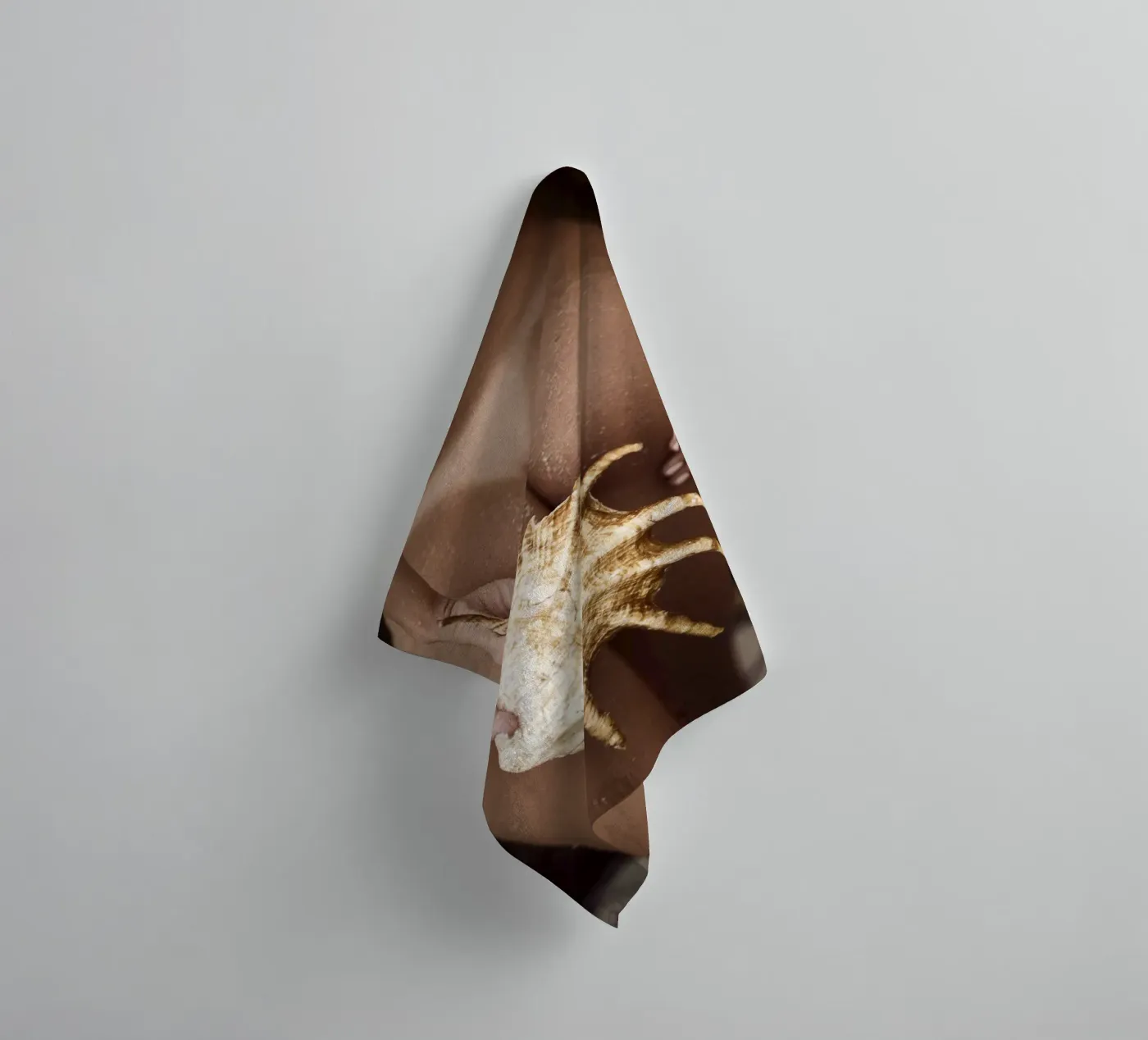 Seashell badhanddoek van Marie Bärsch
