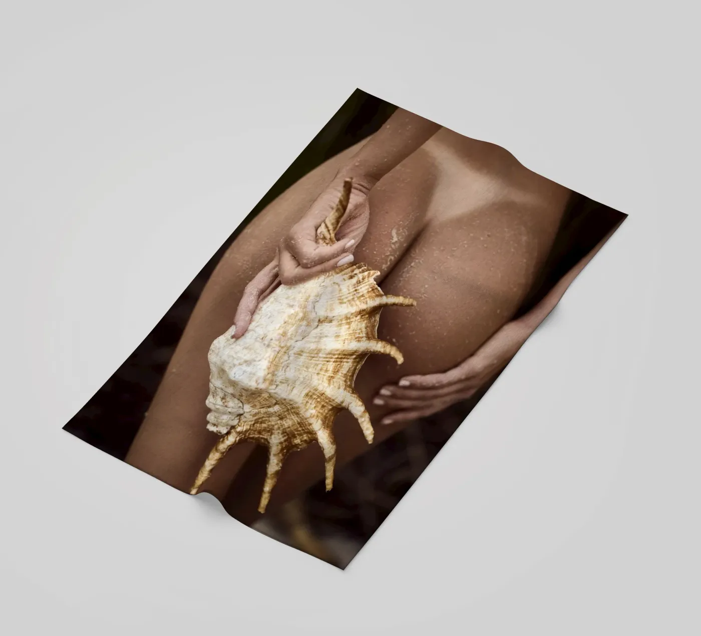 Seashell serviette de plage de Marie Bärsch