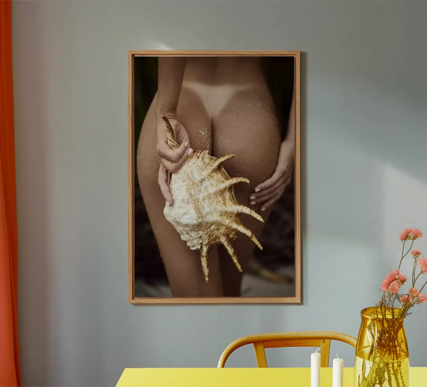 Seashell forex plate by Marie Bärsch