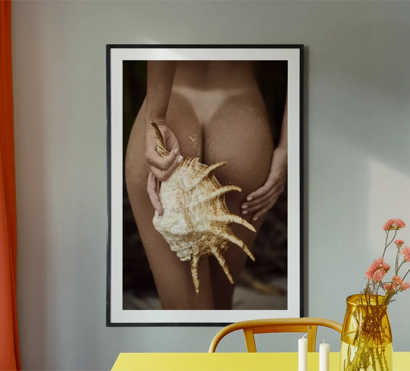Seashell Poster von Marie Bärsch