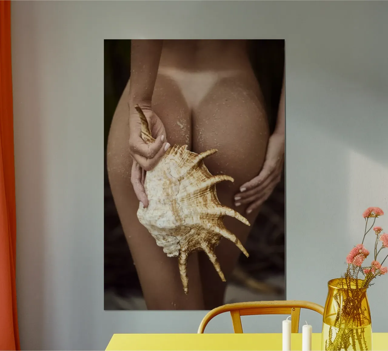 Seashell poster by Marie Bärsch