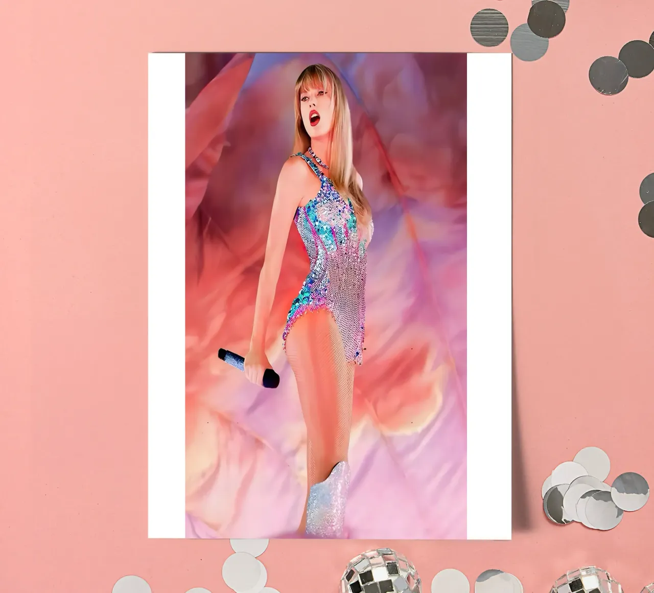 Taylor Swift foglio adesivo da Musadad Shop
