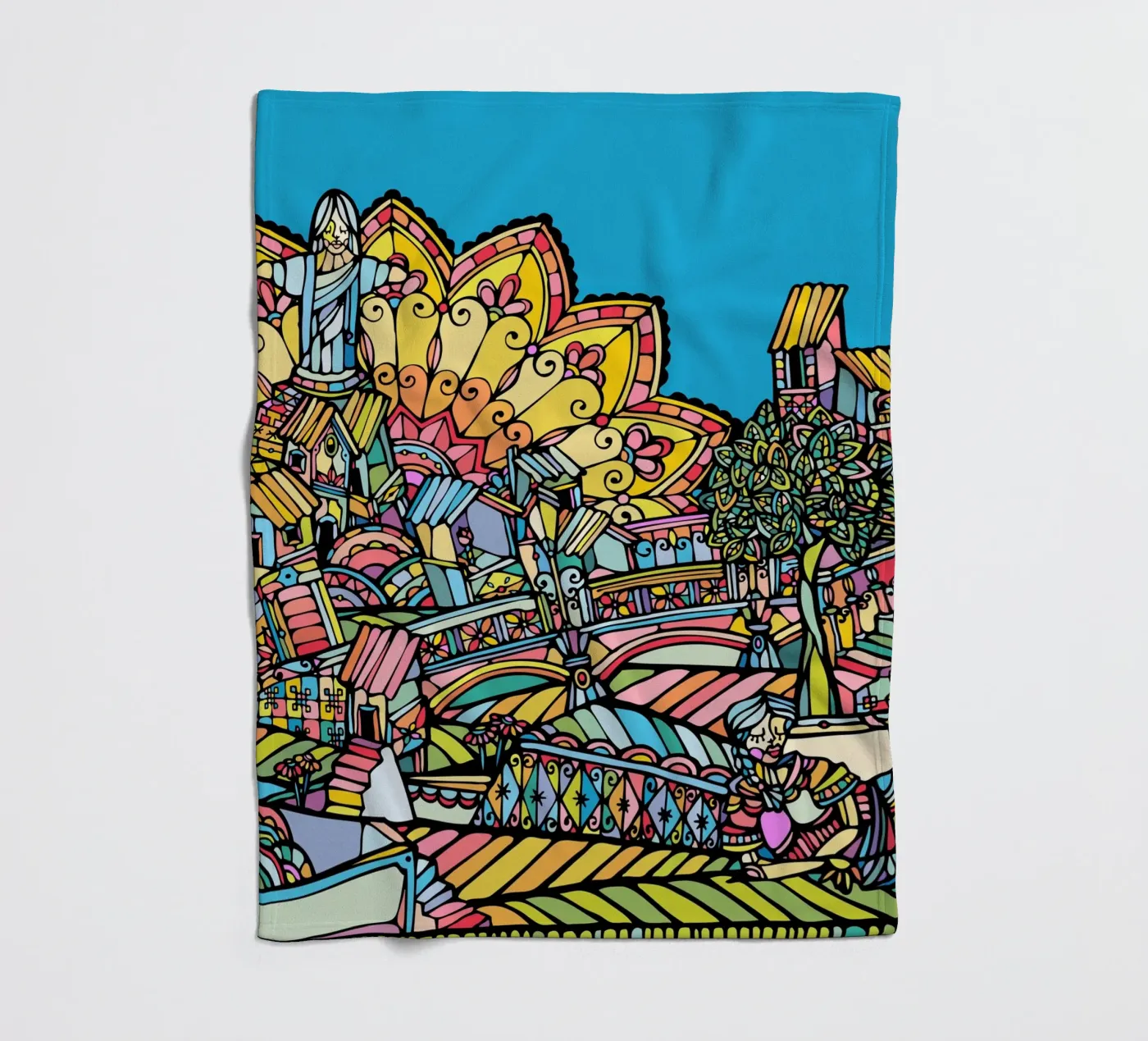 Rio fleece blanket by Ninhol