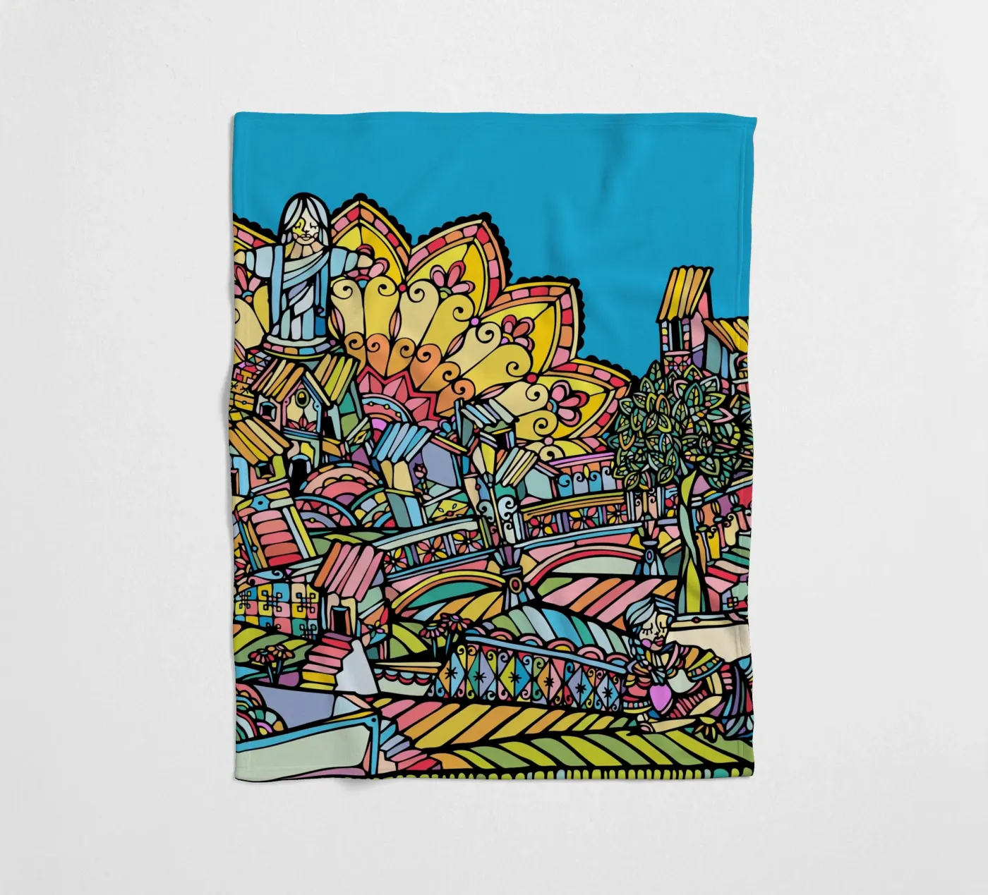 Rio fleece blanket by Ninhol