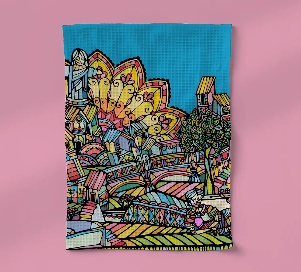 Rio tea towel by Ninhol