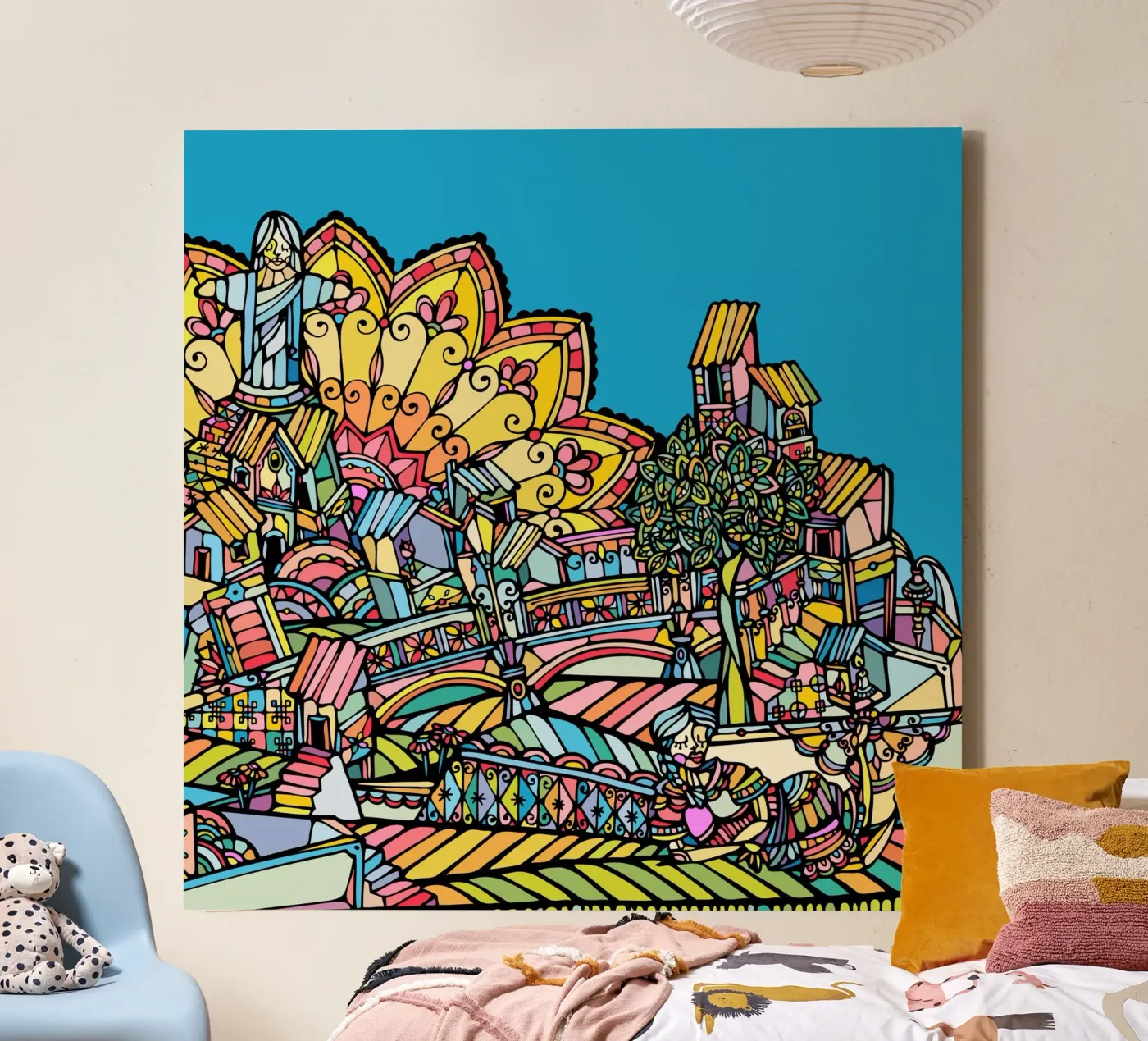 Rio canvas van Ninhol