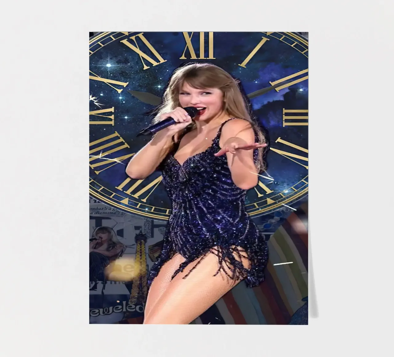 Taylor Swift foglio adesivo da Musadad Shop