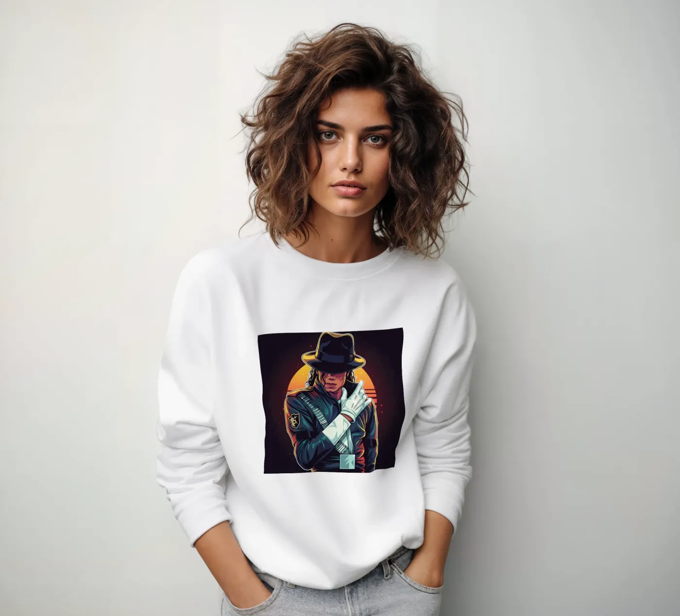 Michael Jackson felpa da Lembayung art