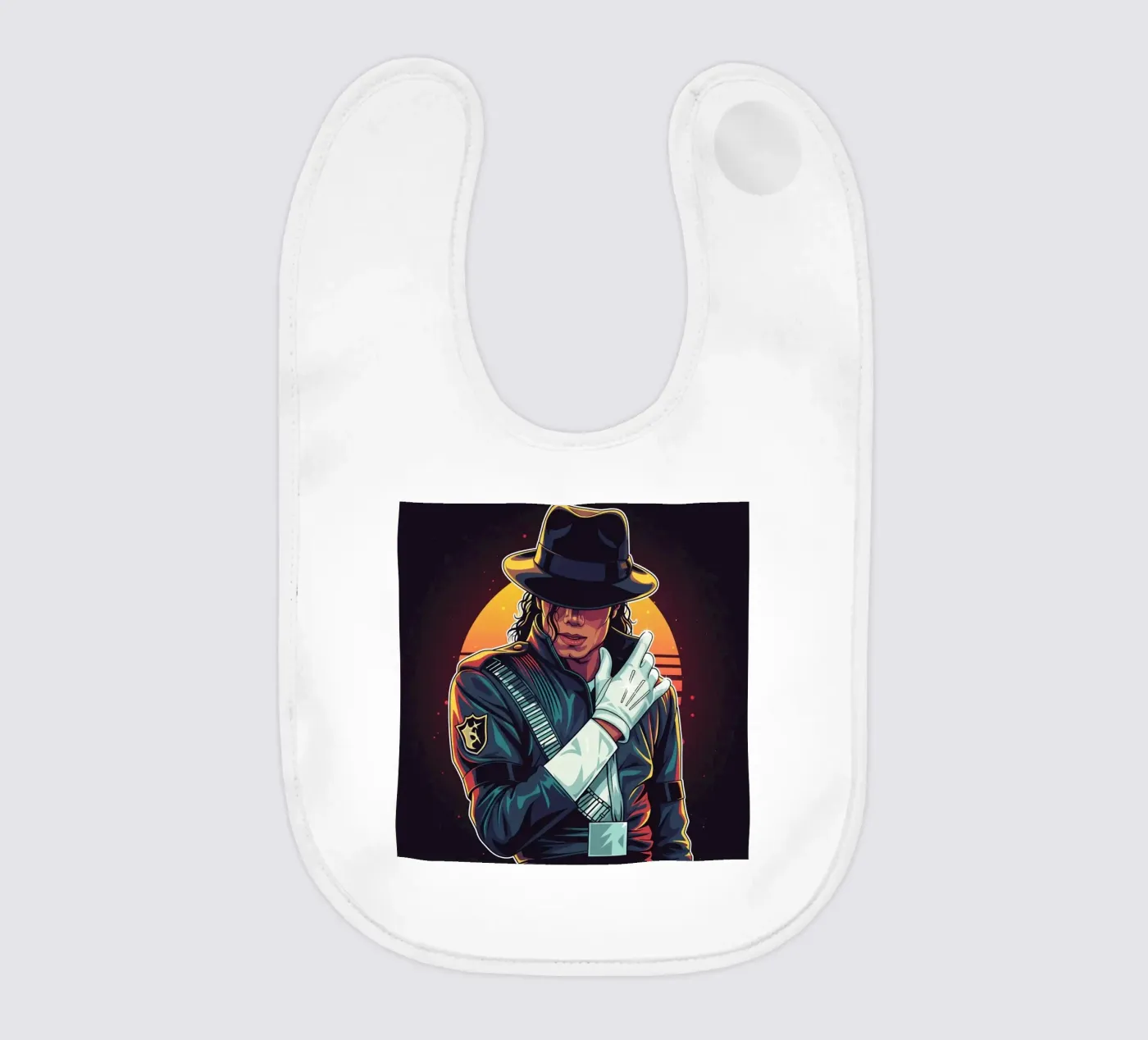 Michael Jackson bavaglino da Lembayung art