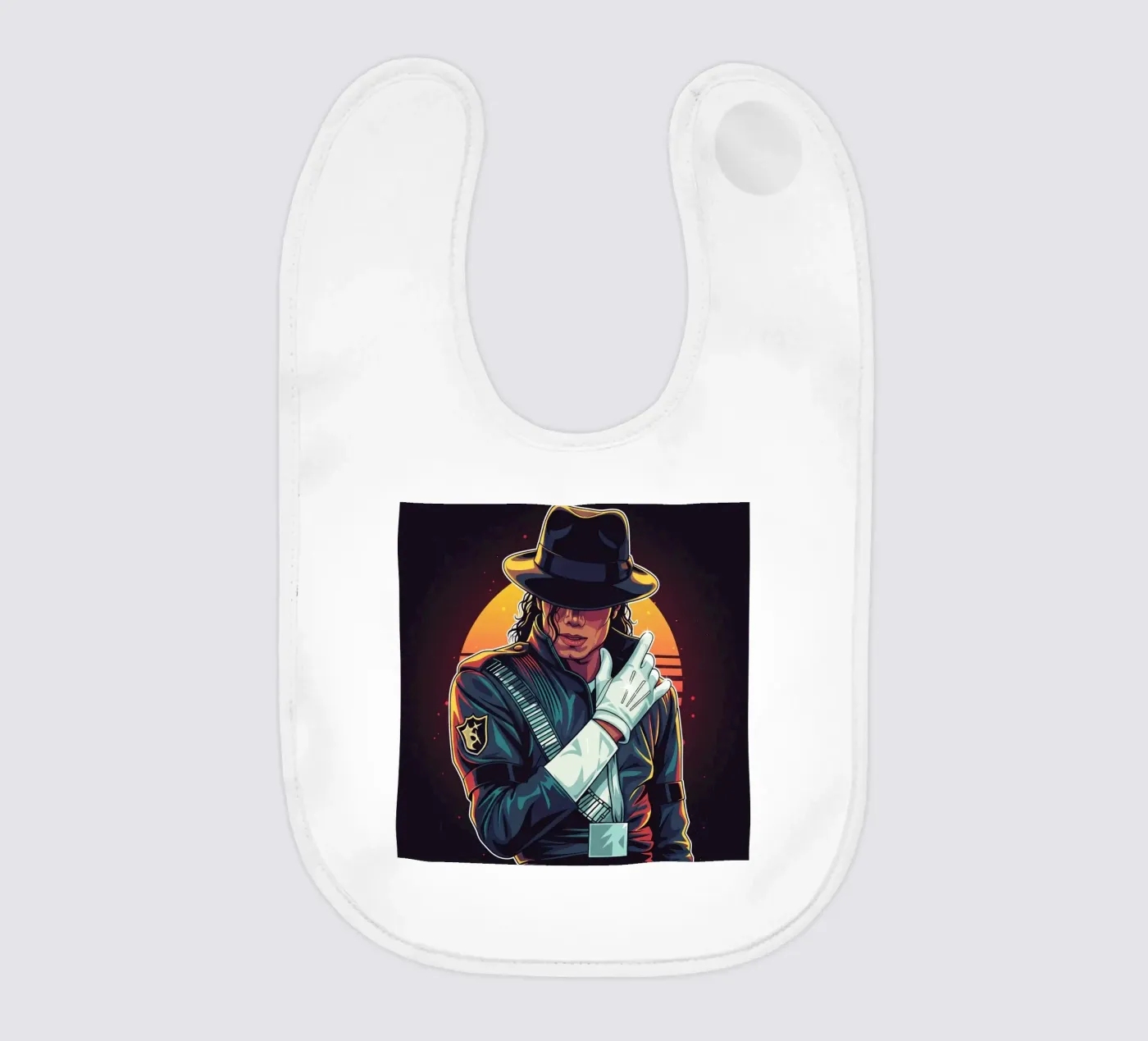 Michael Jackson bavaglino da Lembayung art