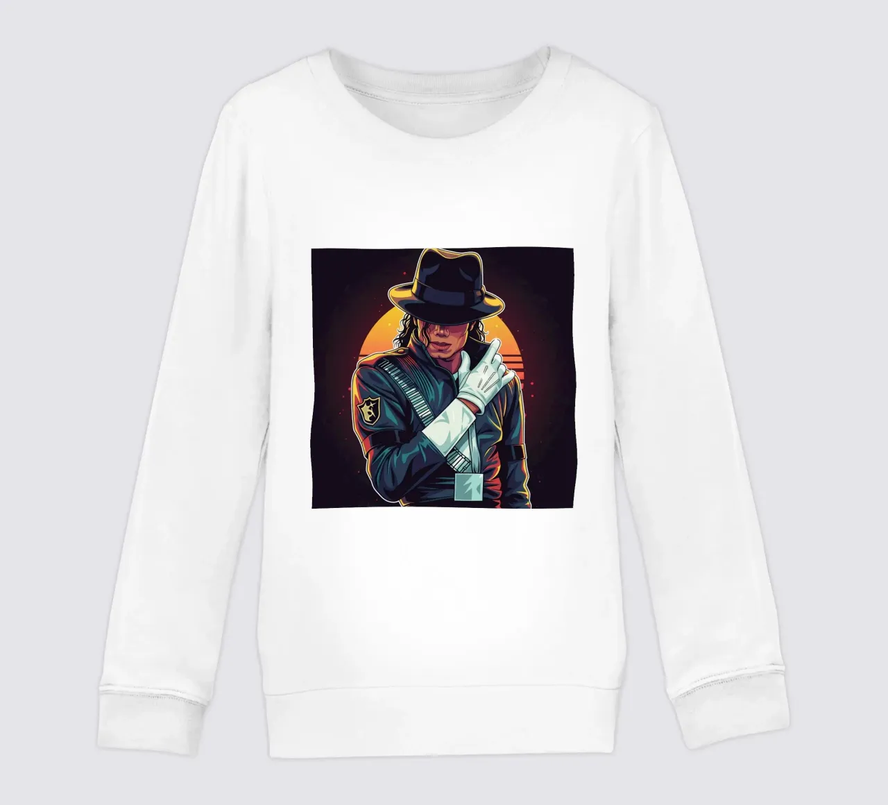 Michael Jackson felpa bambino da Lembayung art
