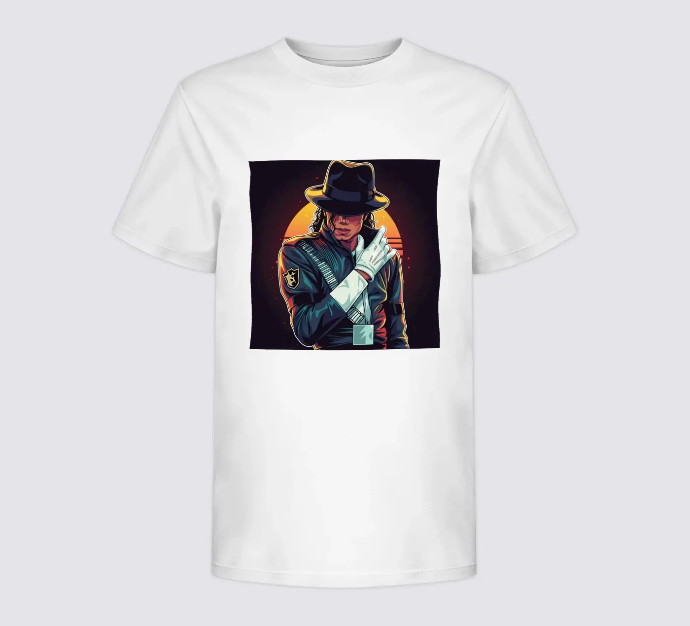 Michael Jackson kinder t-shirt van Lembayung art