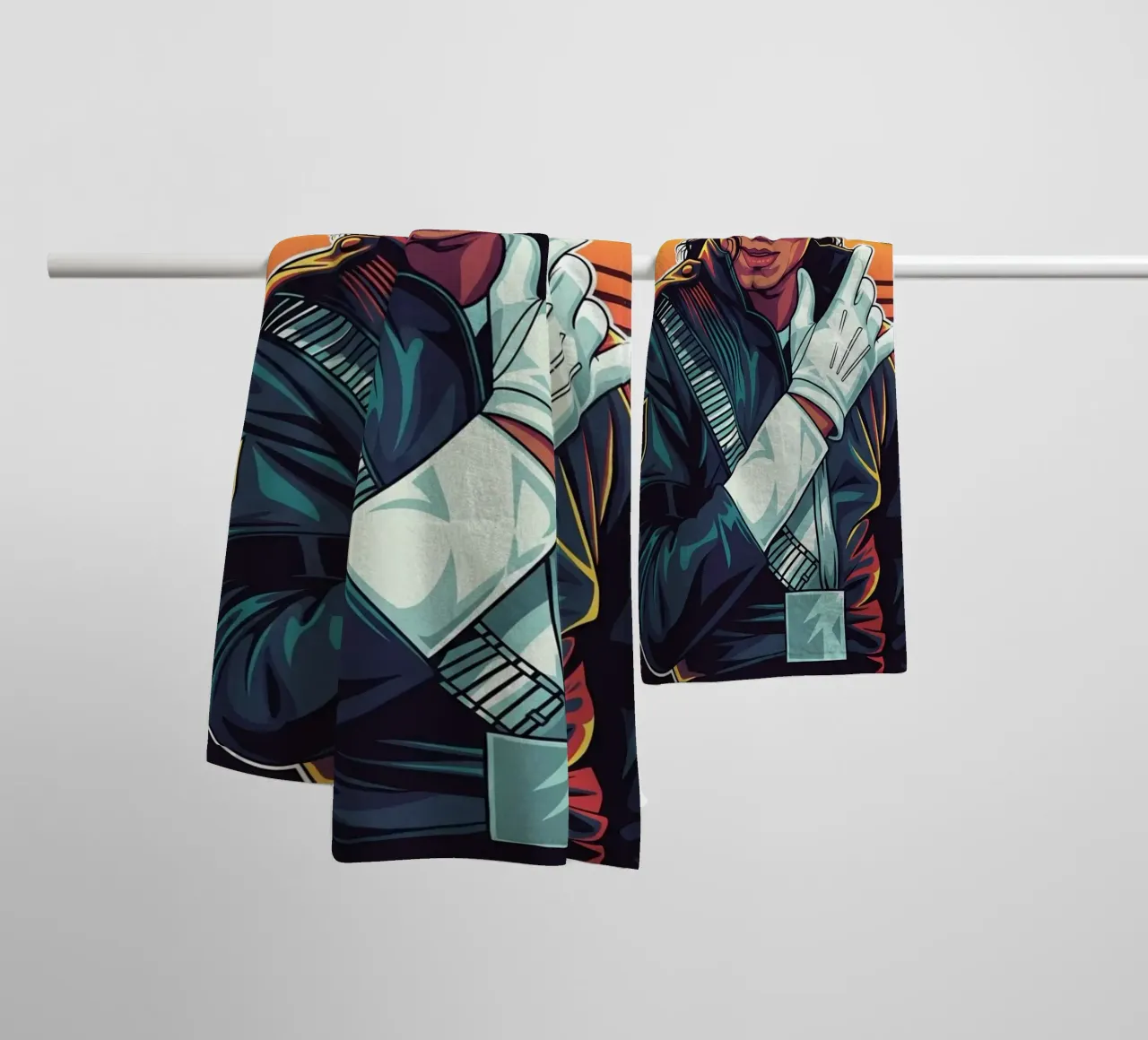 Michael Jackson asciugamano da bagno da Lembayung art